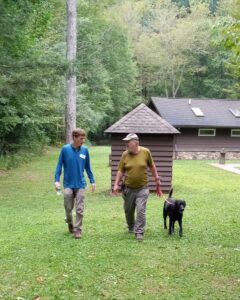 Picnic - Matt, Dave and Mascot Tuuk
